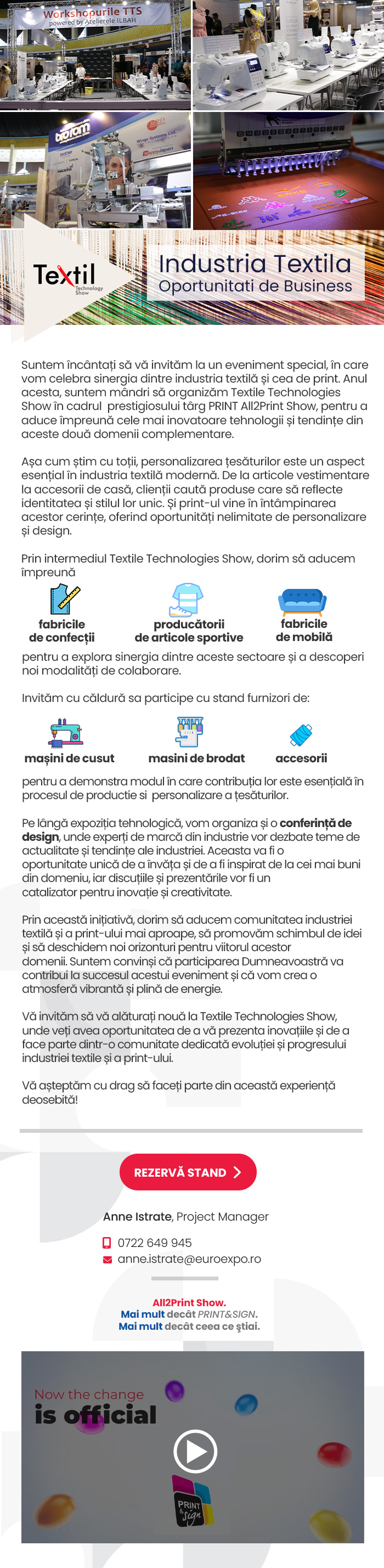 Industria Textila – Oportunitati de Business