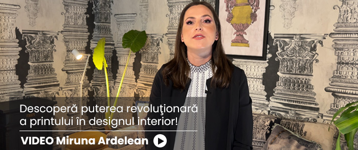 Nl21. VIDEO Miruna Ardelean, arhitect: cât de mult ajută printul digital în personalizarea proiectelor de design interior
