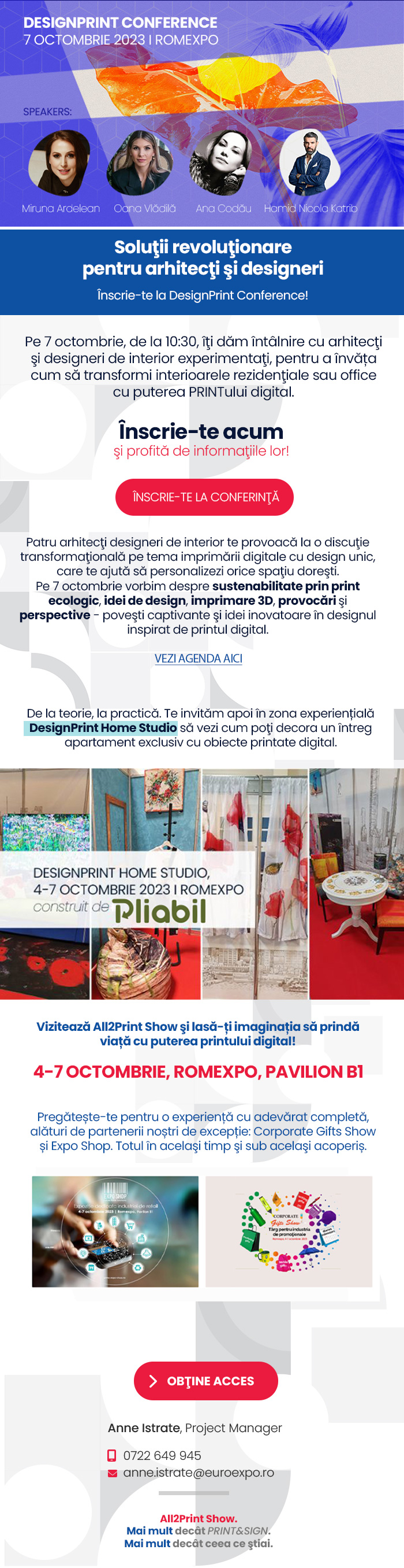 Vezi ce spun liderii industriei despre participarea la All2Print Show