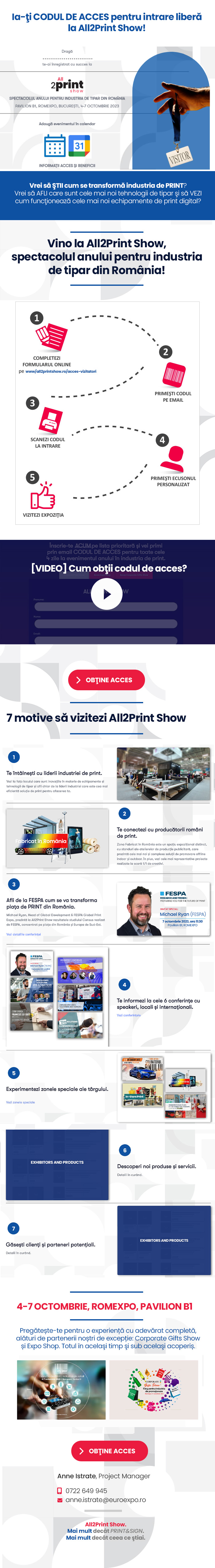 Vezi ce spun liderii industriei despre participarea la All2Print Show
