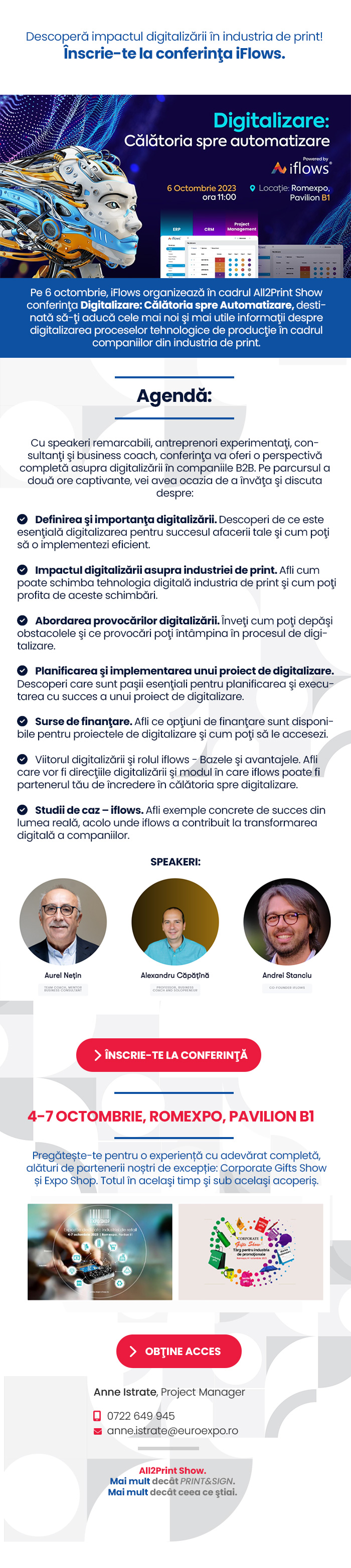 Vezi ce spun liderii industriei despre participarea la All2Print Show