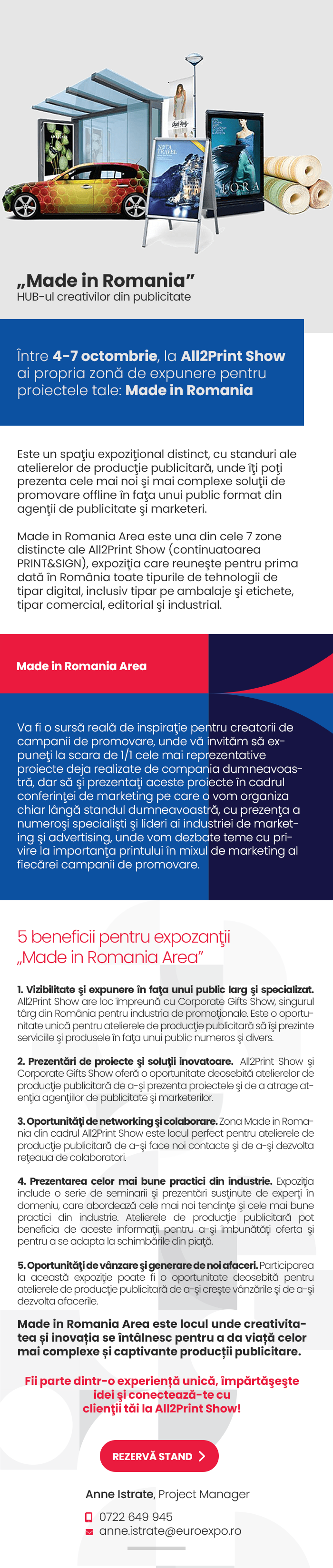 Fii parte din All2Print Show!