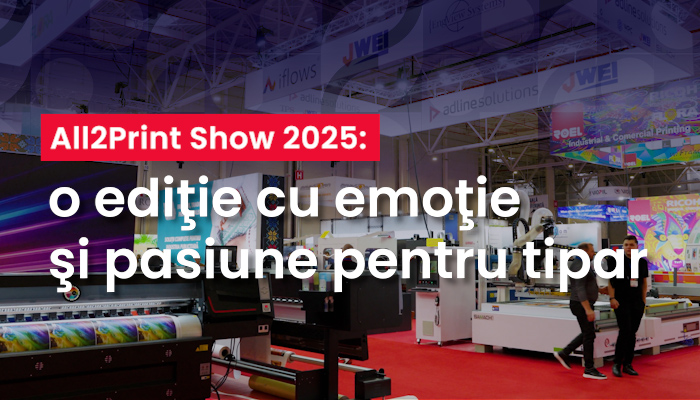 nl64 All2Print Show 2025: o ediţie cu emoţie şi pasiune pentru tipar